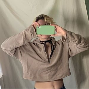 Brooklyn Crop Hoodie